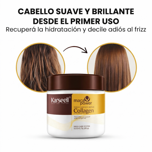 Mascarilla Colágeno  Repara Cabello Dañado